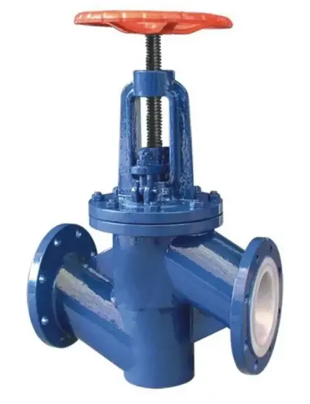 Válvula de retenção de ferro dúctil com revestimento fluoroplástico