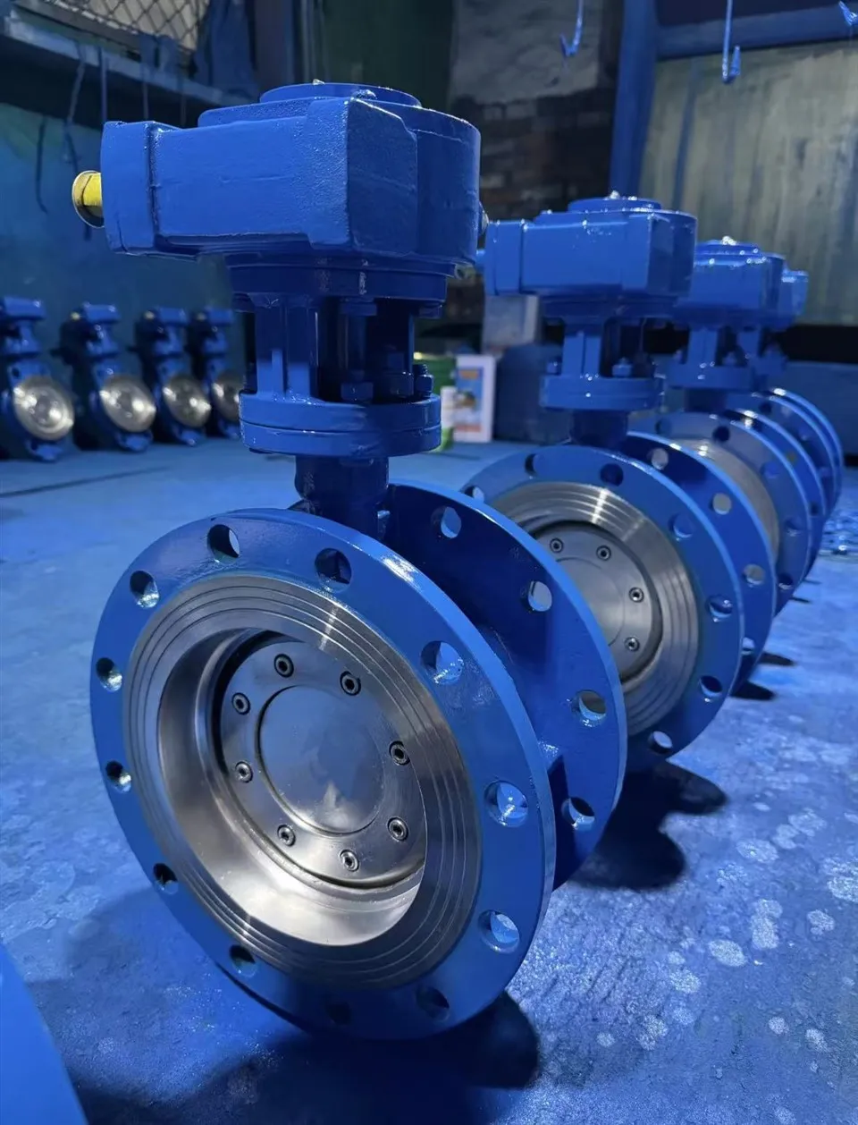 Válvula borboleta tipo U de ferro dúctil