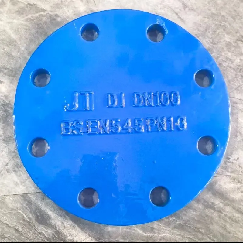 Flanges cegas de ferro dúctil ISO2531 EN545