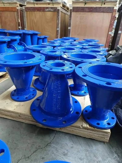 Redutor de Flange Dupla em Ferro Dúctil