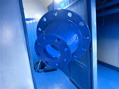 Redutor concêntrico com flange duplo-