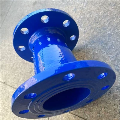 Redutor concêntrico de flange dupla de ferro dúctil