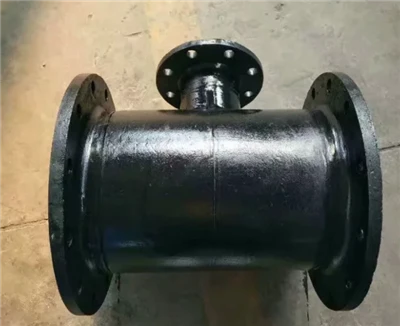 Acessórios em T de ferro dúctil DN50-DN2600